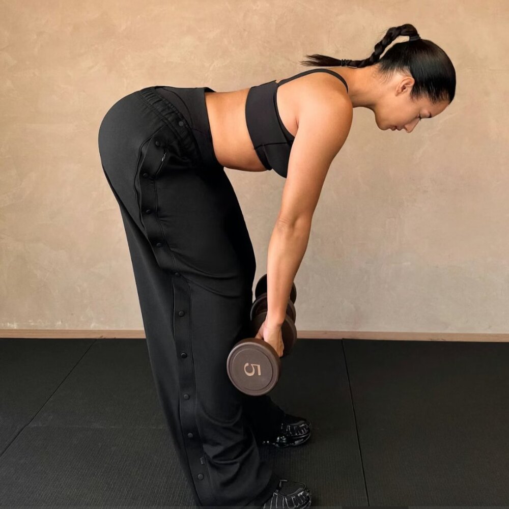 SKIMS Black Track Pants